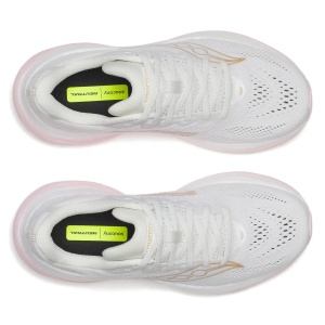 Saucony - pantofi alergare - Ride 19 Wide W - White | Silk - 37.5 - Img 17