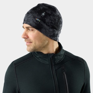 Smartwool - caciula - Thermal Merino Reversible Cuffed Beanie - Black Tie Dye - OS