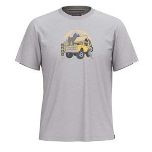 Smartwool - tricou merino - Long Weekend Short Sleeve Graphic Tee - Gri - Img 4