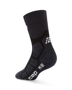 Șosete compresie hiking CEP Hiking Max Cushion 2.0 - negre | amortizare maximă - Img 2