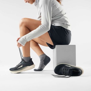 Șosete Merino alergare Smartwool Run Ankle - Targeted Cushion - Medium Gray - Img 2