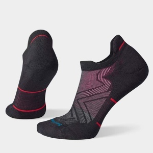 Șosete Merino alergare Smartwool Run - negru | Low Ankle | Targeted Cushion