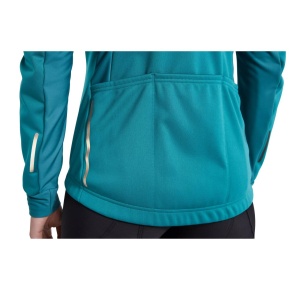 Specialized - jacheta ciclism femei soft shell, cu protectie vant si ploaie RBX Comp - albastru tropical teal - Img 6