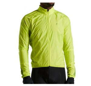 Specialized - jacheta ciclism vant pentru barbati men Trail-Series Wind HyperViz - verde fluo - Img 2