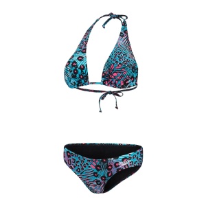 Speedo - costum inot femei 2 piese - Mix &amp; Match Triangle - Albastru I Negru - Img 3