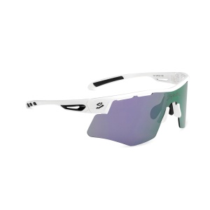 Spiuk - ochelari soare sport Mirus, lentile mov transparente - rama alba