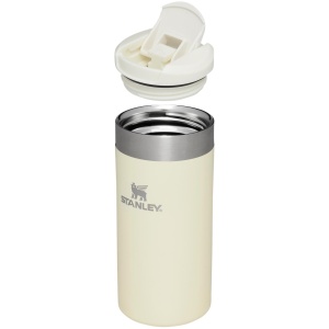 Stanley - termos calatorie - The Aerolight Transit Mug - crem Cream Metallic - 350 ml - Img 2
