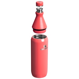 Sticlă termoizolantă Stanley All Day Slim Bottle 0.59L - Hot Coral - Img 3