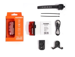 Stop RAVEMEN TR150 USB 150 Lumeni cu Senzor Franare - Img 4
