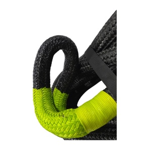 Șufă cinetică pentru recuperare autovehicule 36 mm x 8 m, 25 tone, negru-verde EMD4x4 - Img 3