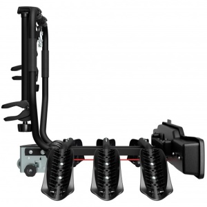 Suport 3 biciclete Peruzzo Siena 668/3N cu prindere pe carligul de remorcare, Negru - Img 6