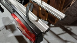 Suport biciclete Menabo Merak Tilting pentru 2 biciclete cu prindere pe carligul de remorcare - Img 3