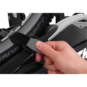 Suport pentru 2 biciclete, Thule VeloCompact 924003, cu prindere pe carligul de remorcare, 13 pini - Img 6