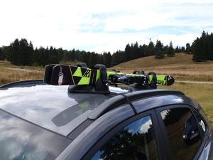 Suport schi Menabo Shuttle cu prindere magnetica, 2 perechi ski - Img 26