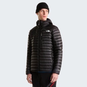 The North Face - geaca - Bettaforca LT Down Hoodie - Black | Smoked Pearl - L - Img 2
