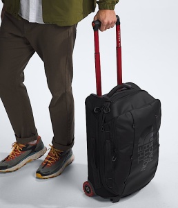 The North Face - geanta cu roti - Base Camp Rolling Thunder 22 - Negru | Alb - Img 6