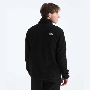 The North Face - polar barbati - Glacier Fleece Jacket - Black - S - Img 5
