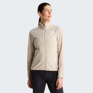 The North Face - polar femei - Glacier Fleece Jacket - Black - XS - Img 13
