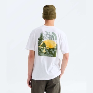The North Face - tricou - Pitch A Tent Relaxed Tee - Black - L - Img 8