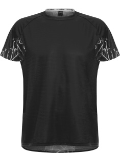 Tricou alergare FUNKIER Cassoti - Negru/Gri