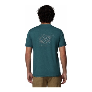 Tricou Barbati Columbia Parsons Point™ Back Graphic Albastru - Img 5