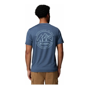 Tricou Barbati Columbia Parsons Point™ Back Graphic Bleumarin - Img 4