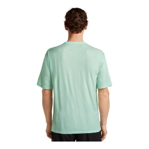 Tricou Barbati Icebreaker 150 Tech Lite Relaxed Mountain Shift Albastru - Img 2