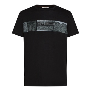 Tricou Barbati Icebreaker Merino 150 Tech Lite Elevation Line Black - Img 5