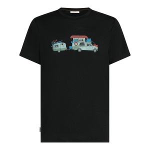 Tricou Barbati Icebreaker Merino 150 Tech Lite Transportage Black - Img 5