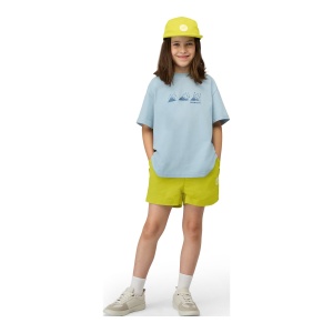 Tricou Copii Mammut Base Playground Albastru - Img 8