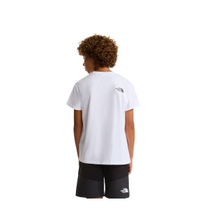 Tricou Copii The North Face Mountain Night Relaxed Graphic White - Img 4