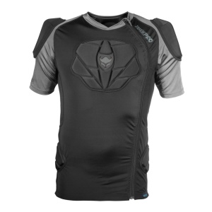Tricou cu protectii TSG Tahoe Pro A S/S - Black L - Img 10