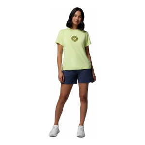 Tricou Femei Columbia Parsons Point™ Graphic Galben - Img 3