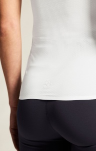 Tricou femei Craft Pro Dry Nanoweight SS - alb | strat de bază ultraușor - Img 4