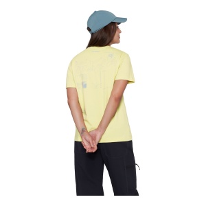Tricou Femei Mammut Base Multi-Pitch Galben - Img 3