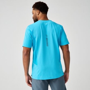 Tricou tehnic alergare Brooks High Point Short Sleeve 2.0 bărbați - albastru - Img 2