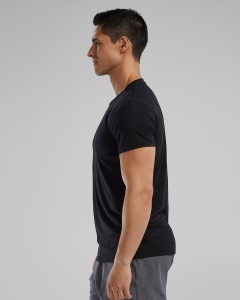 Tricou tehnic TYR Unisex Lightweight Ultrasoft Tech - negru | confortabil - Img 3