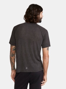 Tricou trail Craft ADV Trail Wool SS Tee - negru | lână reciclată - Img 3