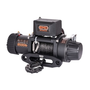 Troliu electric auto EMD Winch 8500LBS (3856kg) 12V, Cablu Sintetic 18m, Raport 173:1 - Img 3