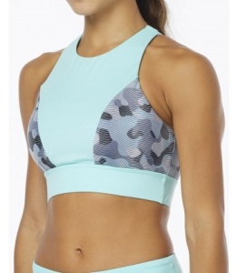 TYR - bustiera - Lavare Amira Top - grey mint