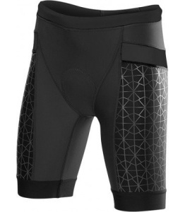 TYR - FEMALE 8IN COMP TRI SHORT - Negru