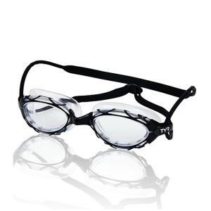TYR - ochelari inot antrenament Nest Pro - negru lentile transparente - Img 5