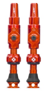 Valve tubeless Muc-Off Tubeless Valves Big Bore Lite (Medium) Orange