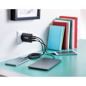 Varta - incarcator priza Wall Charger, Putere maxima 38W - 1x mufa USB-C + 2x mufa USB-A - Img 6