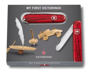 Victorinox - briceag multifunctional - 9 functii - My First Victorinox - roz - Img 4