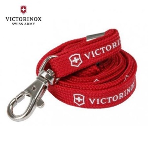 Victorinox - snur textil cu carabina pentru briceag - rosu - Img 5