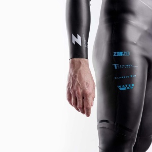 Z3R0D - costum neopren barbati Archi wetsuit - negru albastru - Img 5