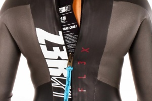 Z3R0D - costum neopren femei Flex wetsuit - black red - Img 6