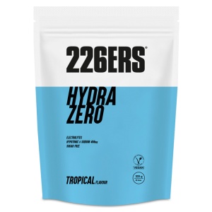 226ers - punga de pulbere cu electrolit - hydrazero - tropical - 225gr - Img 1