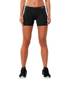 2XU - Pantaloni scurt de compresie pentru femei - Fitness Compression Short - negru - Img 2